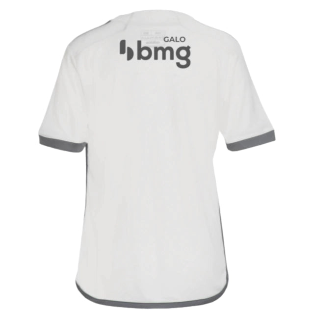 Camisa Atlético Mineiro II 24/25 - Torcedor Masculina - Branca com detalhes em cinza